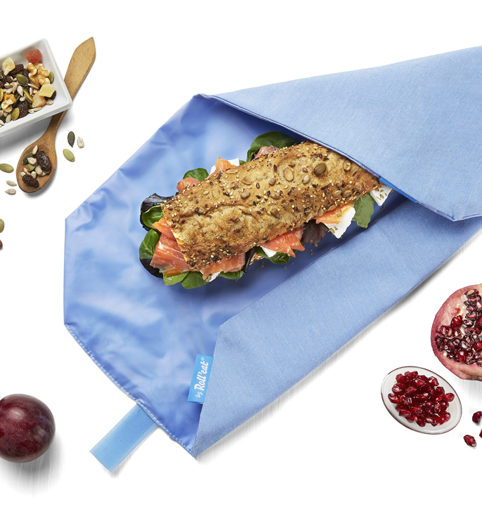Envoltorio reutilizable para bocadillos Boc’n’roll