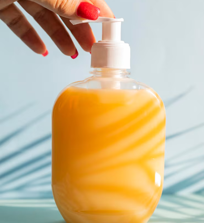 Jabón de manos líquido con aroma cítrico